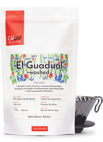 Kolumbianischer Filterkaffee El Guadual