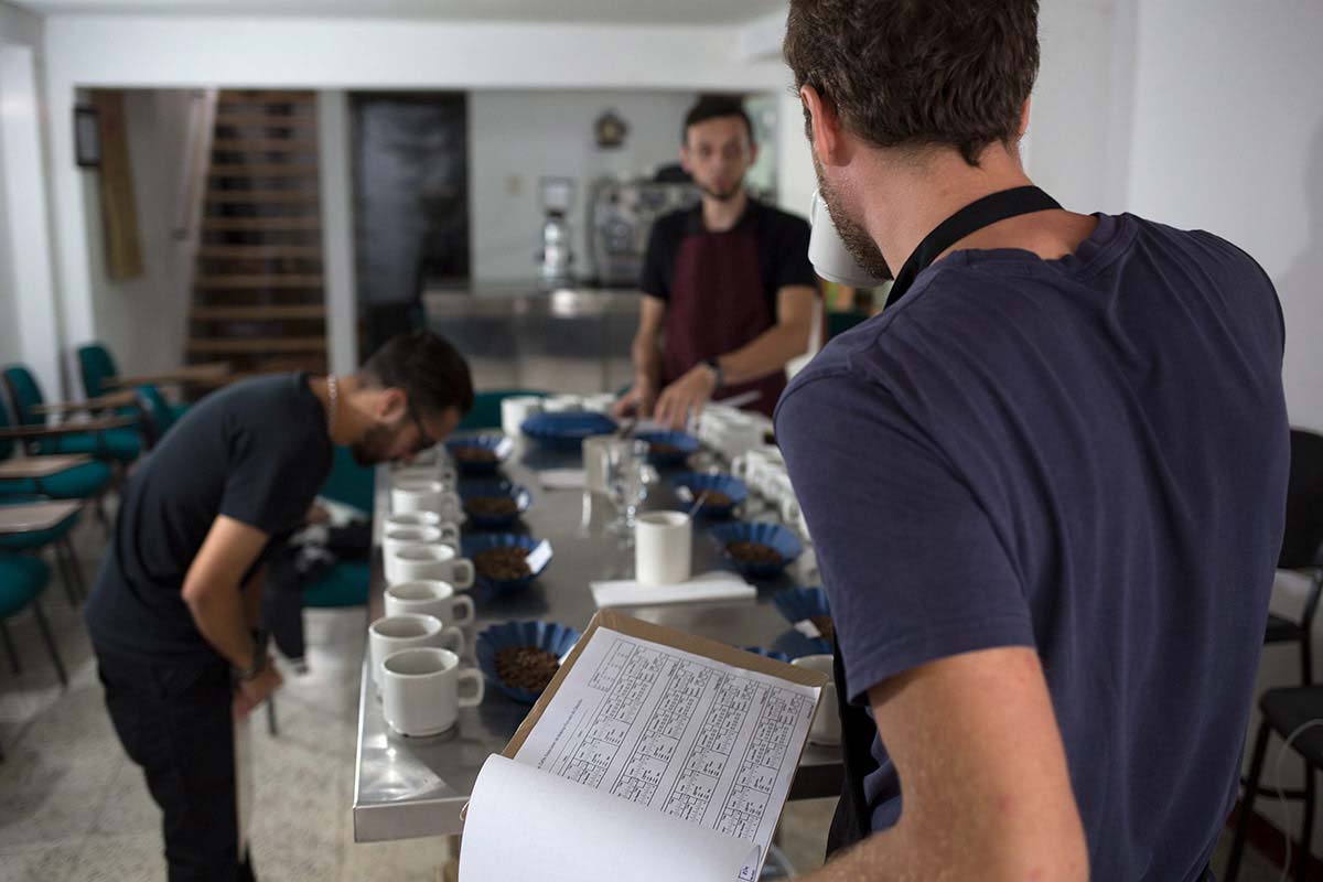 Coffee Cupping. CafCaf.de – Kaffee & Blog, Kaffeeblog
