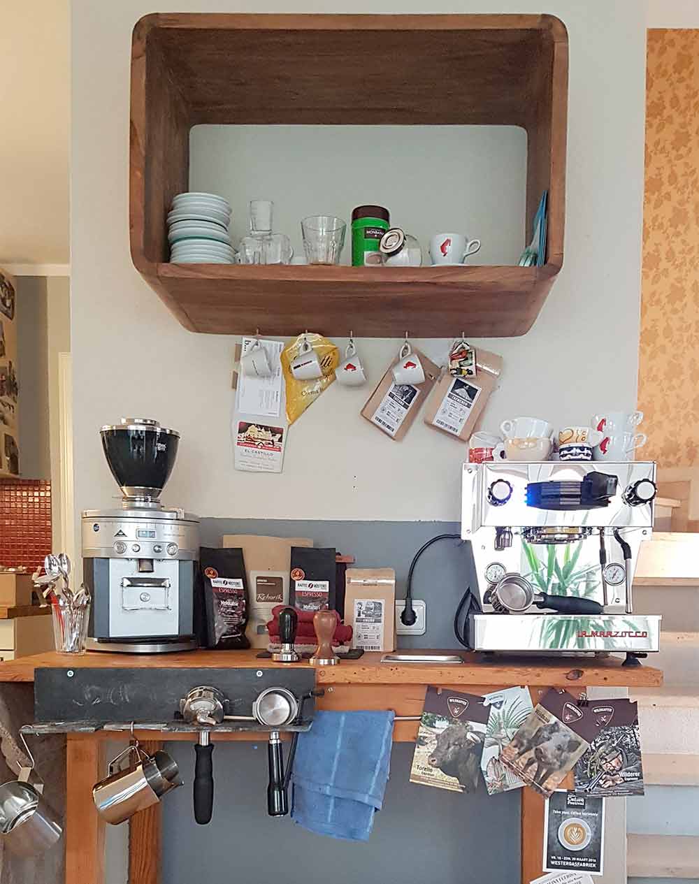 Foto deiner Kaffee-Ecke, your coffee corner: CafCaf – Kaffee & Blog, Kaffeeblog